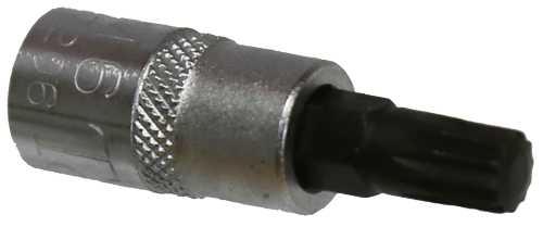M6 Spline x 1/4"Drive Socket T&E Tools S7206