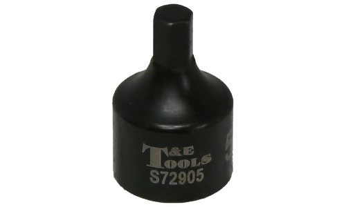 5/32" x 1/4"Drive Stubby In-Hex SAE Impact Socket T&E Tools S72905