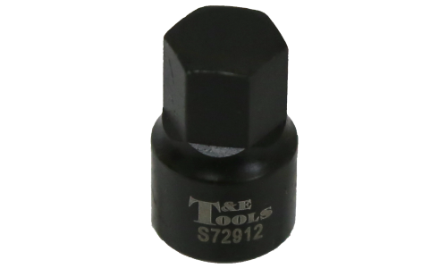 3/8" x 1/4"Drive Stubby In-Hex SAE Impact Socket T&E Tools S72912