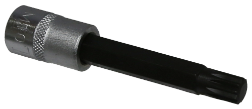 M10 Spline x 3/8"Drive Socket 90mm Long T&E Tools S7310L