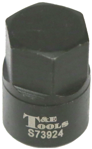 3/4" x 3/8" Drive Stubby In-Hex SAE Impact Socket T&E Tools S73924