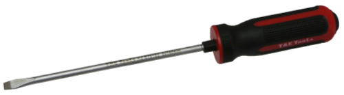 5 x 150mm Tang Thru Slotted S2 Steel Screwdriver T&E Tools S75150