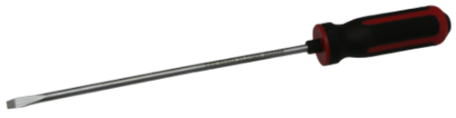 5 x 200mm Tang Thru Slotted S2 Steel Screwdriver T&E Tools S75200