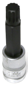 M14 Spline x 1/2"Drive Socket 100mm Long T&E Tools S7614