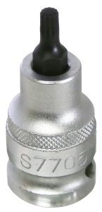 M5 Spline x 1/2"Drive Socket 55mm Long T&E Tools S7705