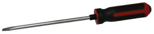 8 x 200mm Tang Thru Slotted S2 Steel Screwdriver T&E Tools S78200