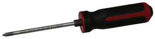 #1 Phillips x 100mm Tang-Thru S2 Steel Screwdriver T&E Tools S81100