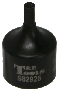 2.5mm x 1/4"Drive Stubby In-Hex Metric Impact Socket T&E Tools S82925