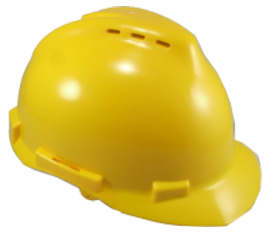 Safety Helmet (With Air Vents) T&E Tools SM924