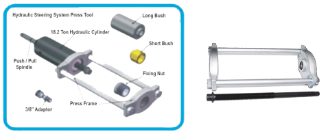 Press Frame & Spindle (Optional) T&E Tools SP1102-1