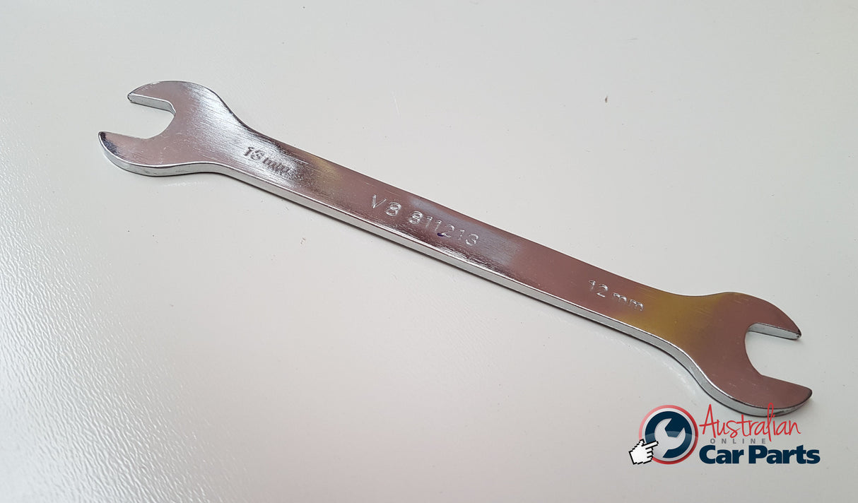 12mm x 13mm Super Thin Open End Wrench T&E Tools ST1213M