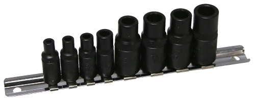 8 Piece Square Sockets For Taps T&E Tools T0800