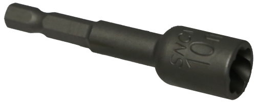 10mm x 1/4"Hex Shank Nut Remover 65mm long T&E Tools T1038-10M