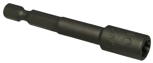 6mm x 1/4"Hex Shank Nut Remover 65mm long T&E Tools T1038-6M