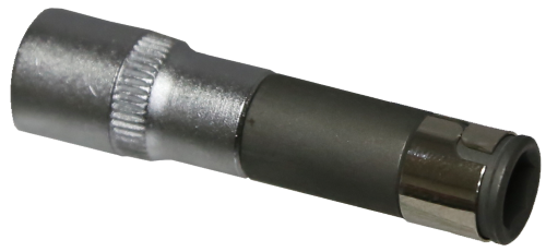 1/4" Square Drive x 1/4" Hex Female Bit Holder T&E Tools T1118
