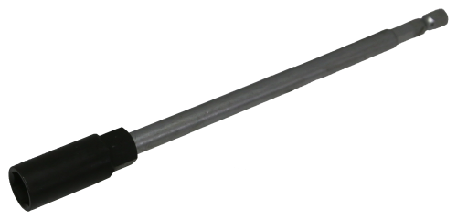 11mm Nut Driver Bit 1/4"Hex 180mm Long T&E Tools T1226