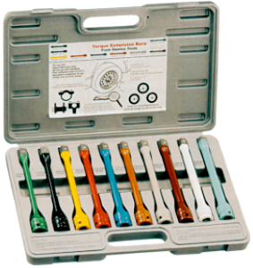 10 Piece Torque Extension Bar Set T&E Tools T1580