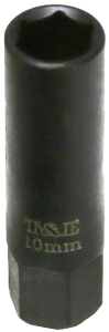 10mm x 1/4"Dr.Thin Wall Deep Socket T&E Tools T2010