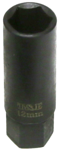12mm x 1/4"Dr.Thin Wall Deep Socket T&E Tools T2012