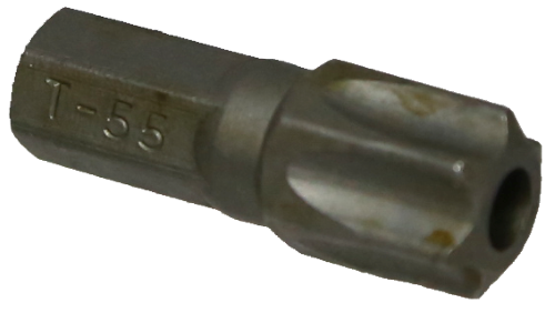 T55 Tamper Torx-r x 5/16" Hex Bit 30mm long T&E Tools T3155