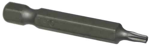 T10 1/4" Hex Tamper Torx Bit T&E Tools T3210