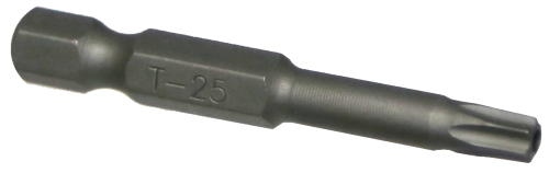 T25 1/4" Hex Tamper Torx Bit T&E Tools T3225