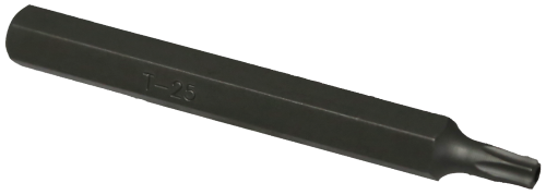 T25 Tamper Torx-r x 5/16" Hex Bit 75mm long T&E Tools T3325