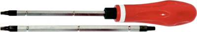 Double-End T10 & T15 Torx S2 Steel Screwdriver T&E Tools T4010