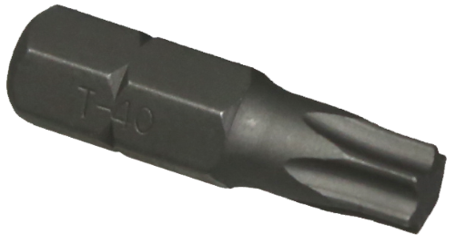 T40 Torx-r x 5/16" Hex Bit 32mm Long T&E Tools T4040