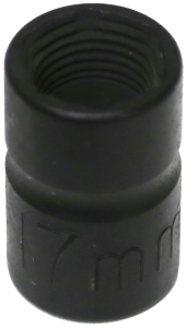 17mm x 1/2" Drive Nut & Bolt Extractor Impact Socket T&E Tools T4263