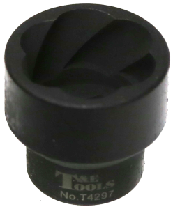 27mm x 1/2" Square Impact Twist Socket T&E Tools T4297