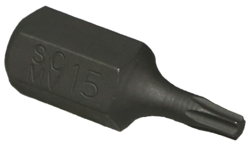T15 Torx-r x 10mm Hex Bit 32mm Long T&E Tools T5015