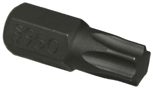 T50 Torx-r x 10mm Hex Bit 32mm Long T&E Tools T5050
