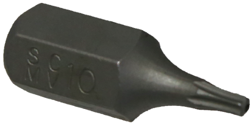 T10 Tamper Torx-r x 10mm Hex Bit 30mm T&E Tools T5210
