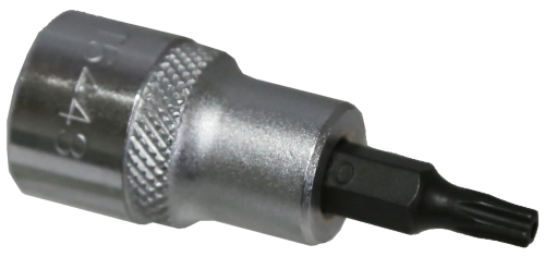 T20 x 3/8"Drive Tamper Torx Socket 50mm long T&E Tools T5443