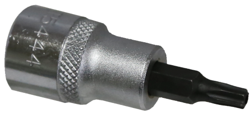 T25 x 3/8"Drive Tamper Torx Socket 50mm long T&E Tools T5444