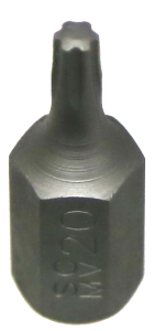 T20 Torx-Plus Impact Bit 10mm Hex x 30mm long T&E Tools T6220