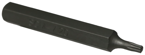 T20 Torx-Plus Impact Bit 10mm Hex x 75mm long T&E Tools T6320
