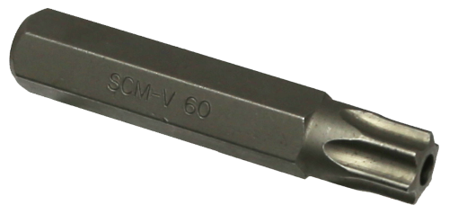 T60 Tamp/Torx 14mm Hex x 75mm Long T&E Tools T6860