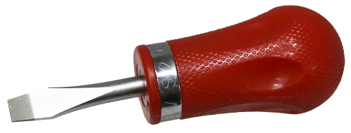 6 X 38mm Stubby Slotted S2 Steel Screwdr T&E Tools T76038