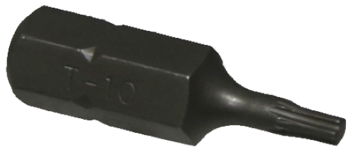 T10 5 Point Torx-Plus 5/16" Hex Insert Bit 32mm long T&E Tools T79110
