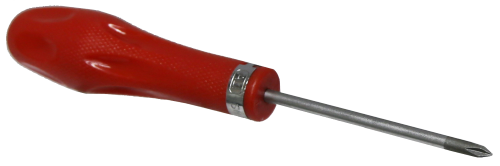 #0 x 75mm Phillips S2 Steel Screwdriver T&E Tools T80075
