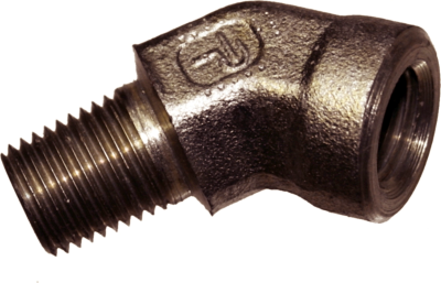 1/4" NPT Male & Female 45 Degree Elbow (10645) T&E Tools T9896