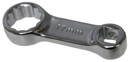 17mm  x 3/8"Drive Torque Adaptor  2" Long T&E Tools TA017M