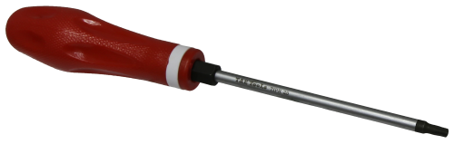 T25 x 5Point Tamper Torx S2 Screwdriver 105mm Blade T&E Tools TIPR25