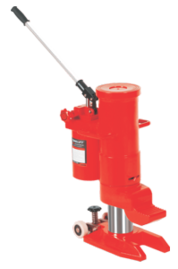 25 Ton Hydraulic Industrial Toe Jack 2.3"-10.8" T&E Tools TL7225