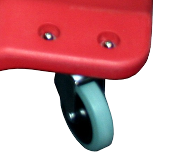 One Castor, Nuts & Bolts for #TL8604 40" Creeper T&E Tools TL8604-C