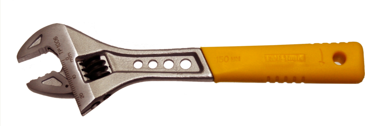 Tiger Paw Adjustable Wrenches (150mm) T&E Tools TP1006