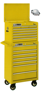 8 Drawer Premier-Traxx Ball-Bearing Roller Cart T&E Tools TRX700SE