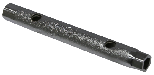 8 x 9mm Tube Spanner 125mm Long T&E Tools TS0809M